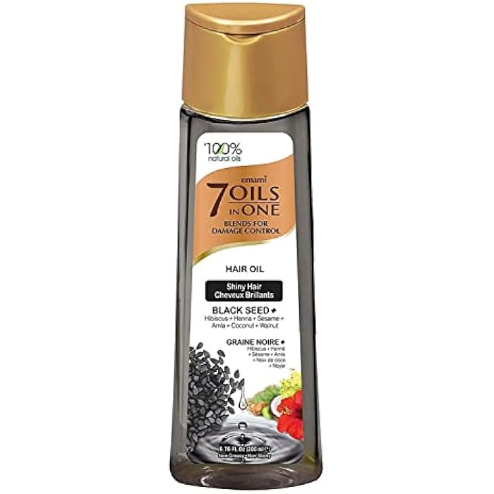 Emami 7 oils black seed hair oil 200ml